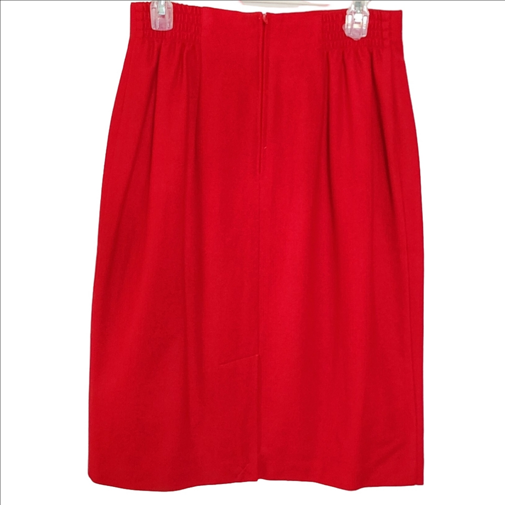 NORTON MCNAUGHTON VIRGIN WOOL SKIRT